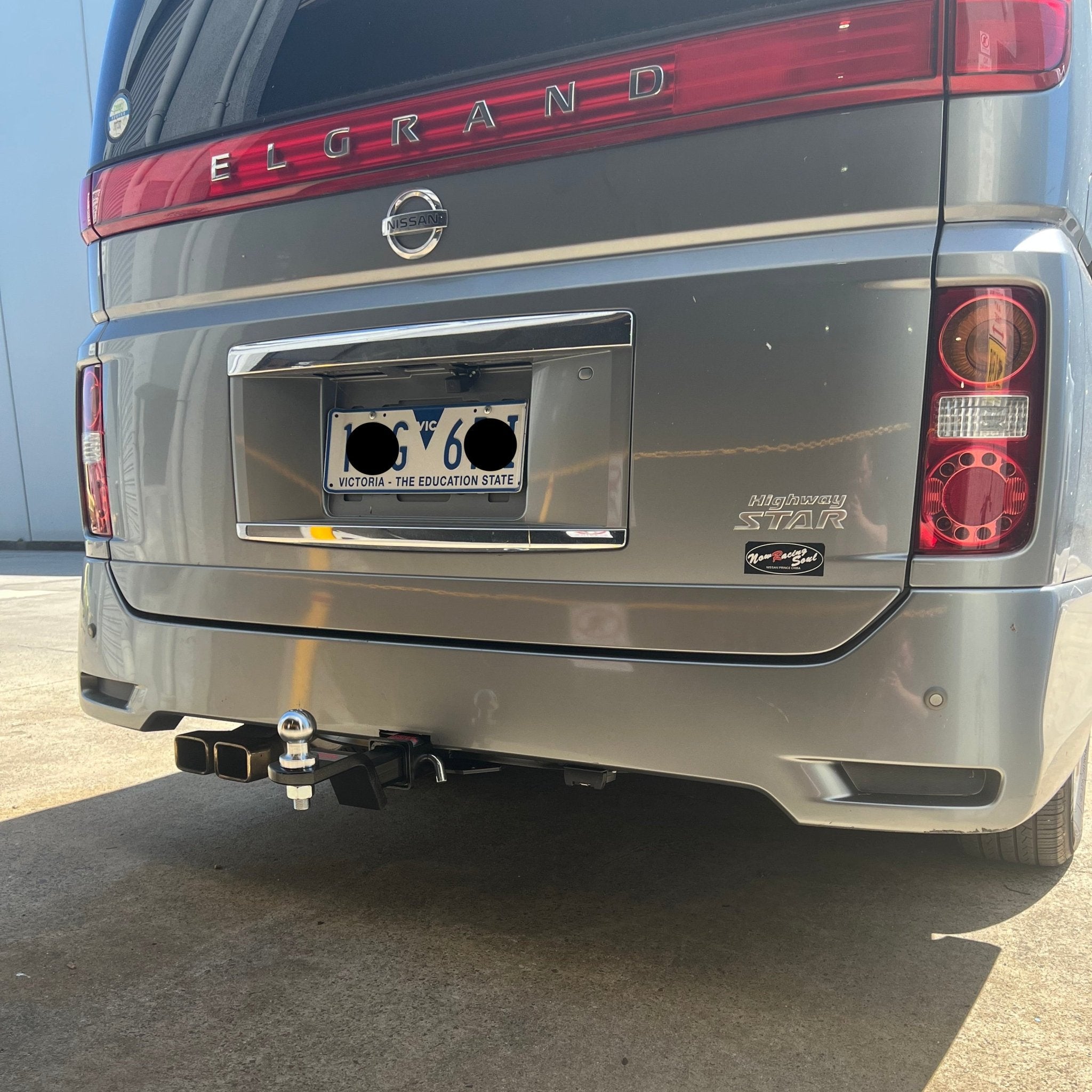 Nissan El grand E51 towbar 2002-2010 | Allday Industries